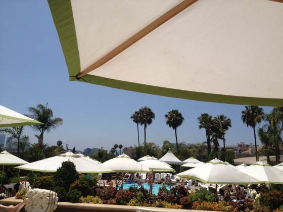 A piscina do hotel Four Seasons